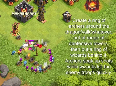 How to attack this kind of a base layout? I've seen it so many times but I  never know how to attack it. : r/ClashOfClans