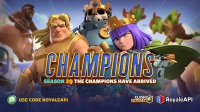 Clash Royale Champions Update and Season 29 Sneak Peek | Blog - RoyaleAPI