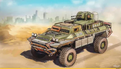 YARAZ_EX - Triturus / Crossout :: красивые картинки :: скетч :: рисунок ::  3d to 2d :: сделал сам (нарисовал сам, сфоткал сам, написал сам, придумал  сам, перевел сам) :: 3д ::