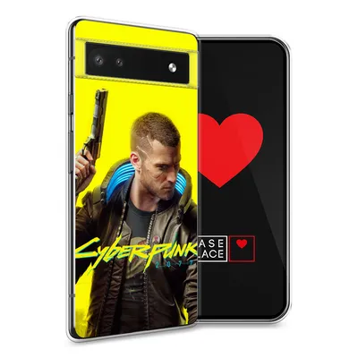 Силиконовый чехол для Xiaomi Poco X3 NFC с принтом «Cyberpunk 2077 poster»  — купить в интернет-магазине Case Place