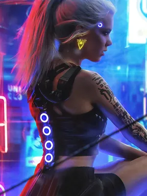 Cyberpunk 2077 — Смена цвета аватаров телефона / Интерфейс / Моды и скины