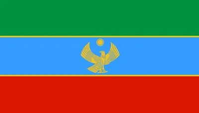 Заверните! Флаг Дагестана дагестанский на стену большой 90х135