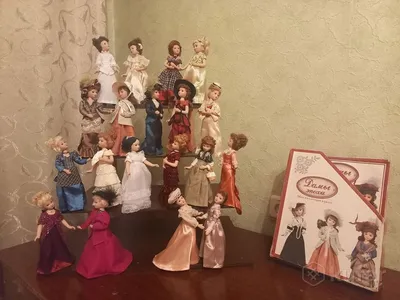 Коллекция кукол Дамы Эпохи 95 шт (ID#1066187370), цена: 15200 ₴, купить на  Prom.ua