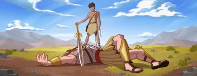 David and Goliath cartoon - YouTube