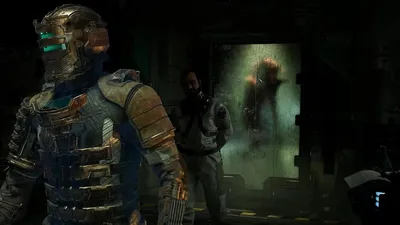 Live wallpaper Robot from the game Dead Space / download to desktop