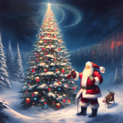 Дед Мороз и ёлка! Новогодний мультфильм. Развивающий мультик для детей -  YouTube