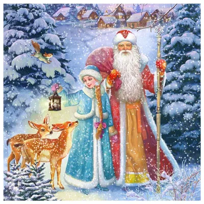 Дед Мороз и Снегурочка на дом. Цена от 15 000 руб.