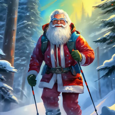 Дед мороз Зимнее волшебство «В красной шубке на лыжах» 29 см купить по цене  1213 ₽ в интернет-магазине Детский мир