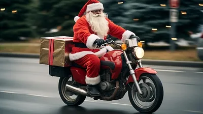 Bad Santa loves enduro | Дед Мороз и Снегурочка валят на эндуро - YouTube