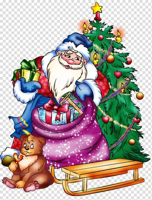 Free: Ded Moroz Snegurochka Holiday Old New Year, christmas transparent  background PNG clipart - nohat.cc