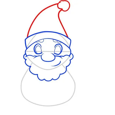 Как нарисовать Деда Мороза с оленем? | РИСУНКИ ЮЛЬКИ | Дзен