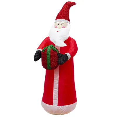 Дед мороз с большим мешком подарков» — создано в Шедевруме