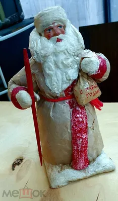 Дед Мороз с мешком подарков | Поделки, Подарки, Фетр