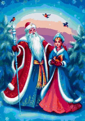 Фото Деда Мороза и Снегурочки | Дед мороз, Сказочные персонажи, Праздник