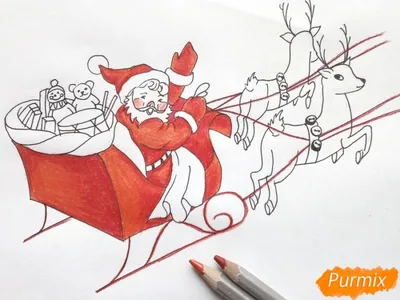 Рудольф Дед Мороз Олень Рождество, Санки с, млекопитающее, позвоночный,  рождественские украшения png | Klipartz