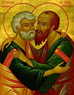 12 июля - день памяти славных и всехвальных первоверховных апостолов Петра  и Павла