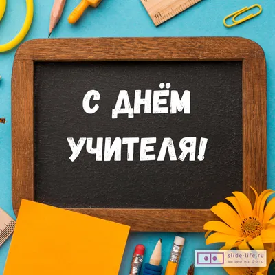 День учителя 2020 - короткие поздравления, смс - красивые картинки и  открытки - Апостроф