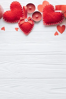 Picture Valentine's Day Heart Red Candles Template greeting 640x960