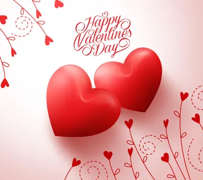 14 февраля / День всех влюбленных / День святого валентина - наклейки на  телефон - стикеры