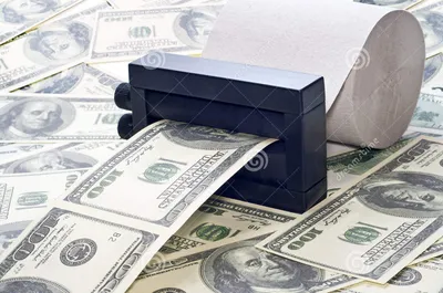 Печатная машина иллюстрацию банкнот 3d печати денег 100 доллара Иллюстрация  штока - иллюстрации насчитывающей дело, финансовохозяйственно: 178435971