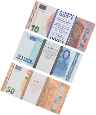 Банкноты евро деньги в европейской валюте | Премиум Фото