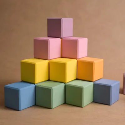 Фотообои 3д деревянные кубики купить на стену — Цены и 3D Фото в каталоге  интернет магазина Printwalls