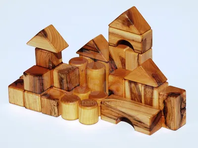 Детские деревянные кубики 3D Модель $24 - .3ds .blend .c4d .fbx .max .ma  .lxo .obj - Free3D