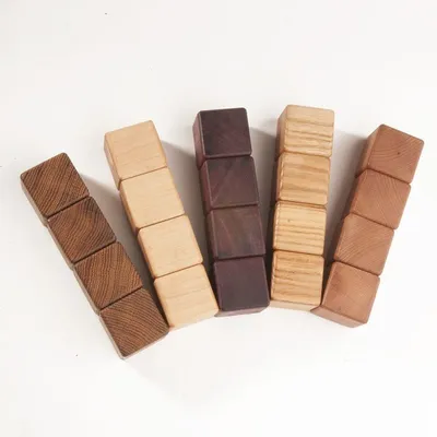 Деревянные кубики по методике педагога Б.П. Никитина: 1)Кубики «Уникуб», 27  кубиков с гранью 3 см Такие изделия прочные и долговечные: их… | Instagram