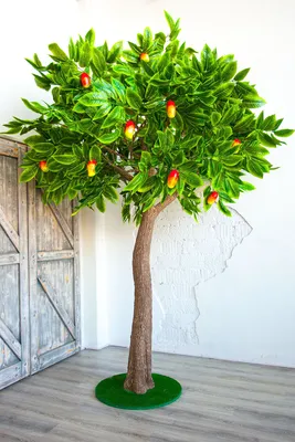 Красивейшее дерево манго со спелыми …» — создано в Шедевруме