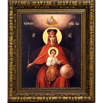 Икона Божией Матери \"Державная\" – заказать икону в иконописной мастерской в  Москве