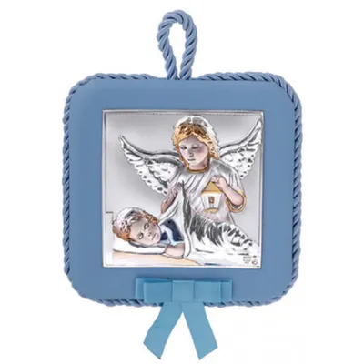 Алмазная вышивка Икона Ангел-Хранитель и дети религия бог полн...: цена 279  грн - купить Вышивка на ИЗИ | Киев