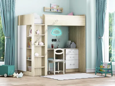 Кровать домик “ТЕРЕМОК” – Магазин детской мебели \"Лилель\"