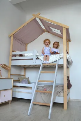 Детская кровать-чердак Теремок-2 купить в Санкт-Петербурге | Детская от  магазина Место Мебели