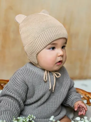 Детская зимняя шапка с флисовым подкладом и завязками БАВАРИЯ |  prostoshapka.ru