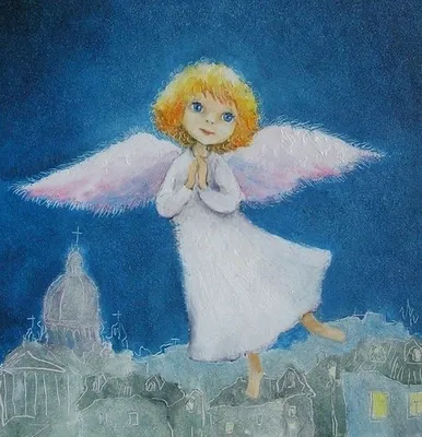 Little Angels 70-65167 / Маленькие ангелочки 70-65167 - Ангелы - Иголка и  Нитка