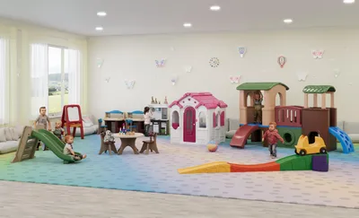 Интерьер детской комнаты для новорождённого