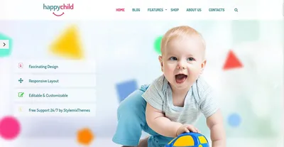12 Wordpress шаблонов детских интернет магазинов - Разработка сайтов и SEO  продвижение ⚡️