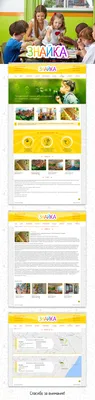 Сайт сети детских центров развития «Ромашково» | Дизайн-студия M207
