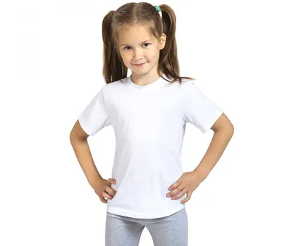 260 К Футболка для девочки | Детские футболки оптом и в розницу - интернет  магазин детской одежды «Три медведя»