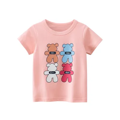 Новые футболки с полками, детские футболки с принтами и принтами для  мальчиков и девочек, милые футболки с пандами, бамбуком, белыми медведями и  танцами Kawaii Harajuku – лучшие товары в онлайн-магазине Джум Гик