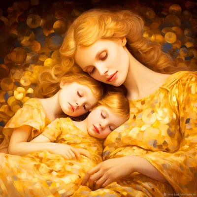 поздравительная открытка \"день матери\", детские обнимашки Иллюстрация штока  - иллюстрации насчитывающей шарж, счастье: 179908478