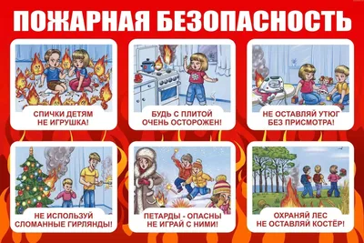 Детям о пожарной безопасности\"