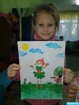 Детский рисунок гуашью \"Домик с радугой\" Stock Photo | Adobe Stock