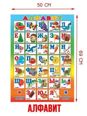Симпатичный детский русский алфавит. Векторная иллюстрация Векторное  изображение ©Lyusjen 165243528