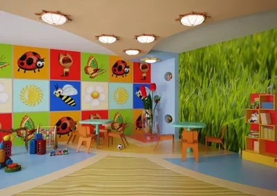 Эстетическое оформление стен в детском саду своими руками (5 фото).  Воспитателям детских садов, школьным учителям и педагогам - Маам.ру