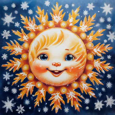 Солнышко — раскраска для детей. Распечатать бесплатно.