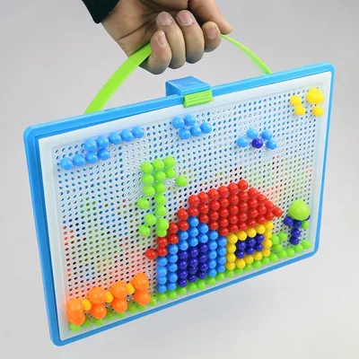 Мозаика напольная детская Green Plast для малышей 110 элементов купить по  цене 481 ₽ в интернет-магазине Детский мир