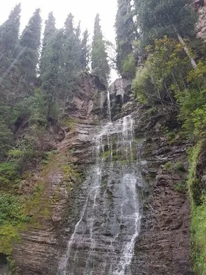 Водопад «Девичьи слезы», Абхазия, Азия.