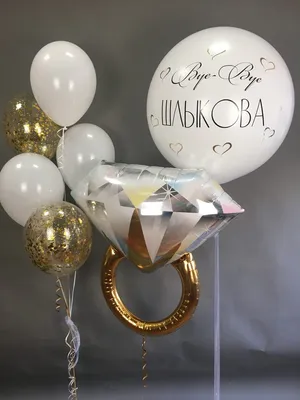Сет на девичник \"Шампань\" - купить воздушные шары выгодно в AeroPresent с  круглосуточной доставкой по Санкт-Петербургу и ЛО