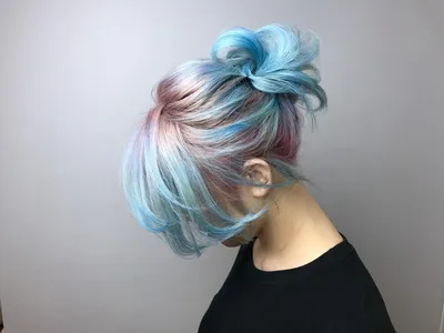 Голубой цвет волос - как сделать чтобы он быстро не исчез